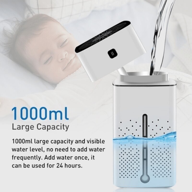 Quiet Ultrasonic Bedroom Humidifier